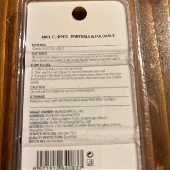 Mumuso Nail Clipper - Picture 4 of 5